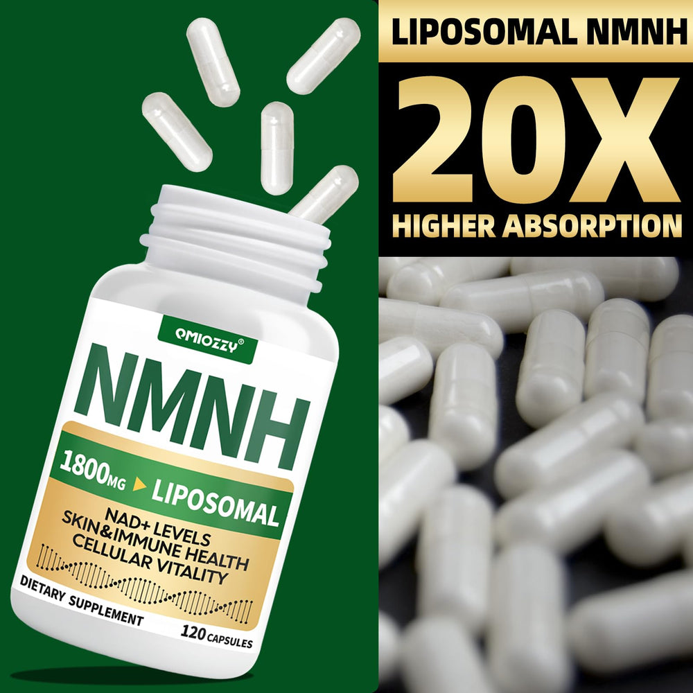 NMNH 1000mg capsules and bottle