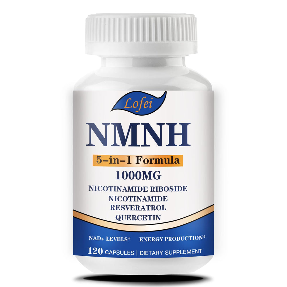 NMNH 1000mg NMN supplement bottle front view