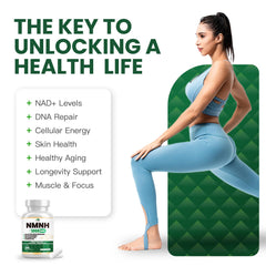 NMNH ingredients include NMNH, NR, quercetin, and resveratrol