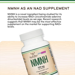 Double Wood NMNH packaging with logo on white background