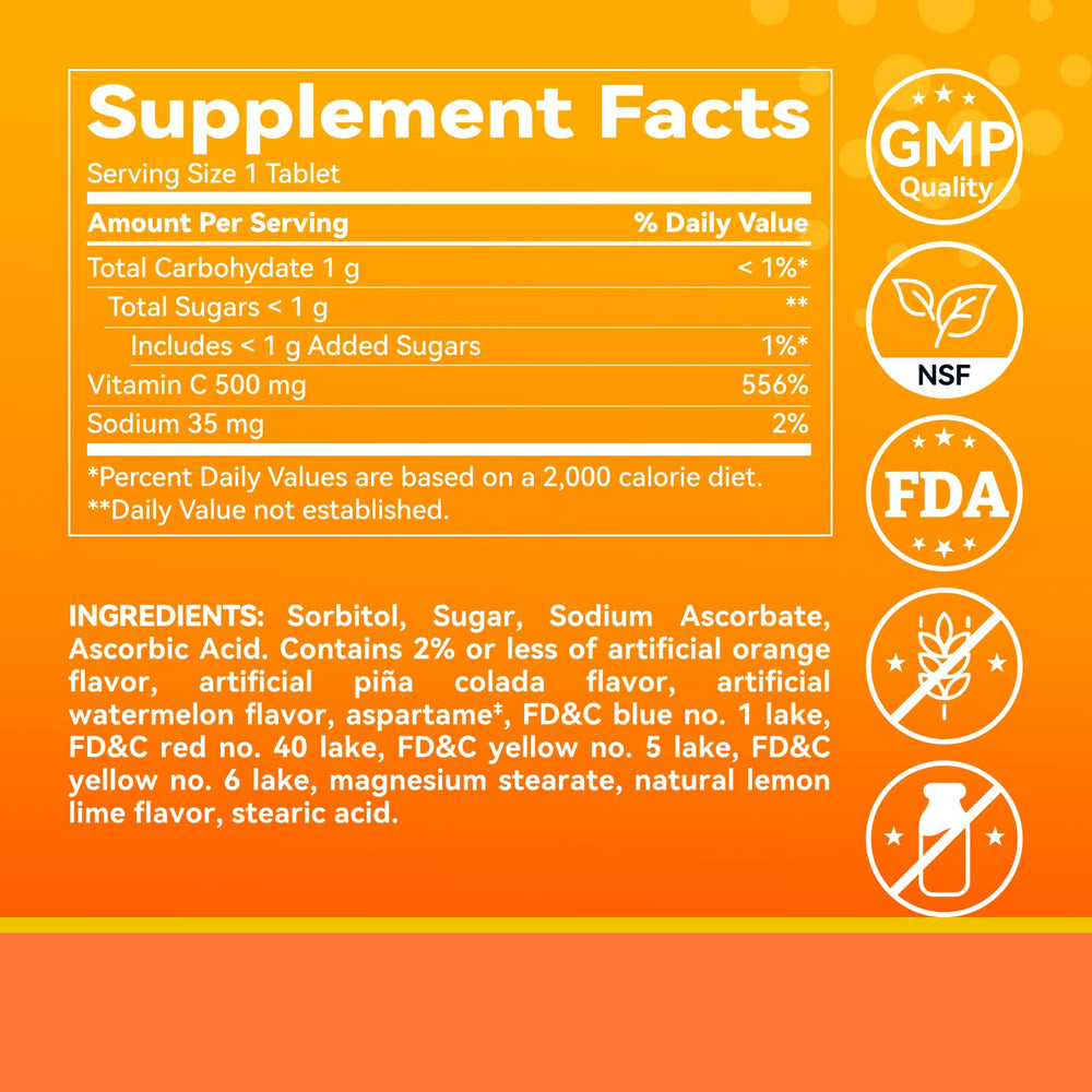 No artificial colors label on packaging