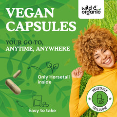 Label showing no fillers and Non-GMO certification
