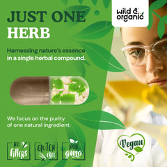 Label emphasizing no fillers and non-GMO