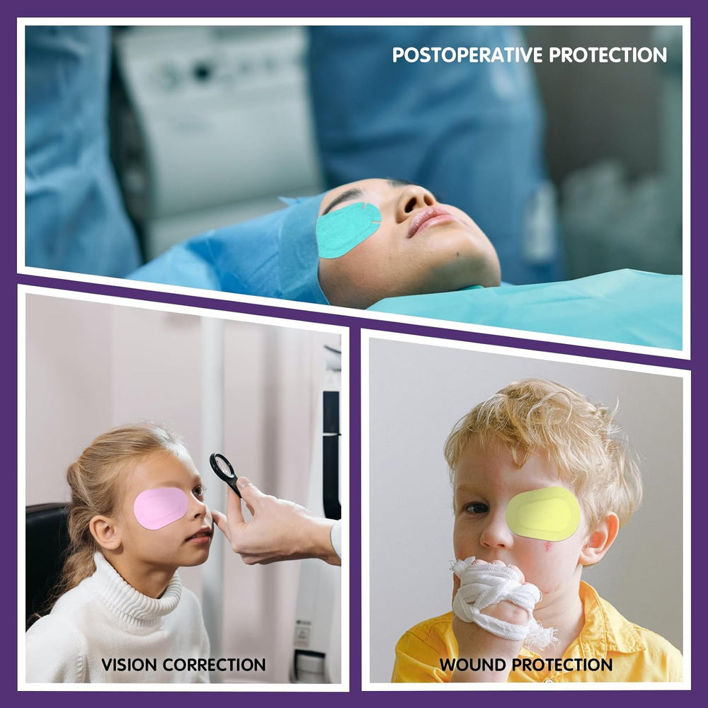 Patch patches with no sticky residue and skin-safe materials.