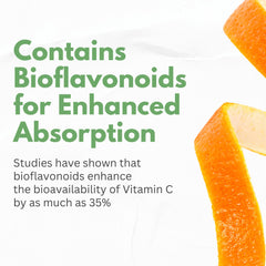 Label indicating no synthetic ascorbic acid