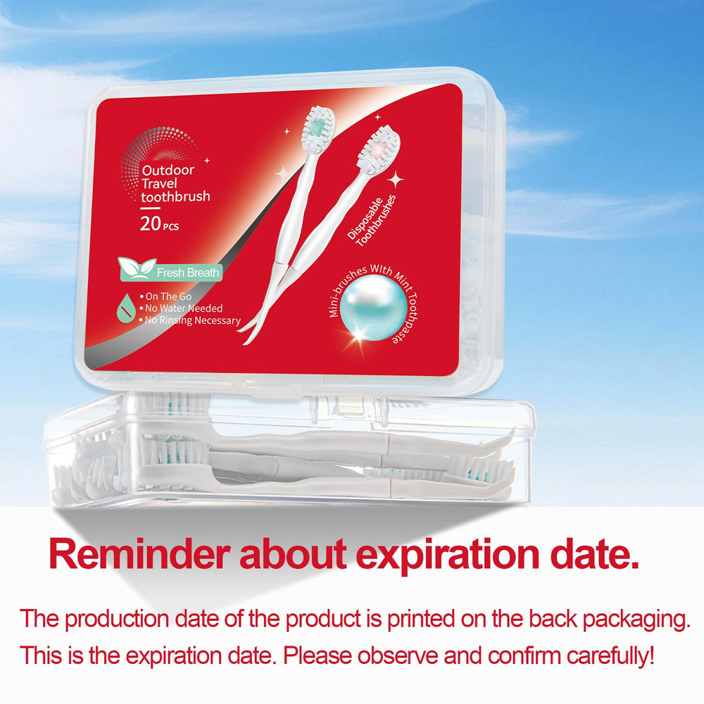 No water needed toothbrushes for convenience