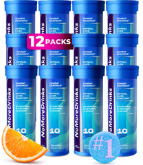 NoMoreDrinks bottle and label front view