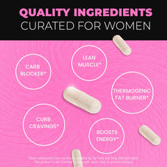 NOBI Nutrition Women's Fat Burner product packaging and label