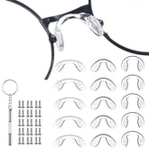 Nogeqi silicone nose pads close-up with U-shaped design