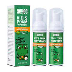 NOHOO fluoride-free kids toothpaste Watermelon 2-pack hero image
