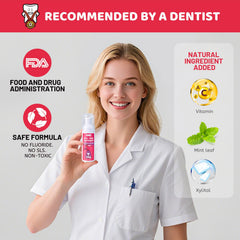 Easy brushing guide for NOHOO fluoride-free toothpaste