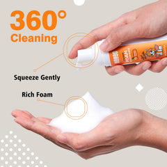 NOHOO 2-pack orange toothpaste front view