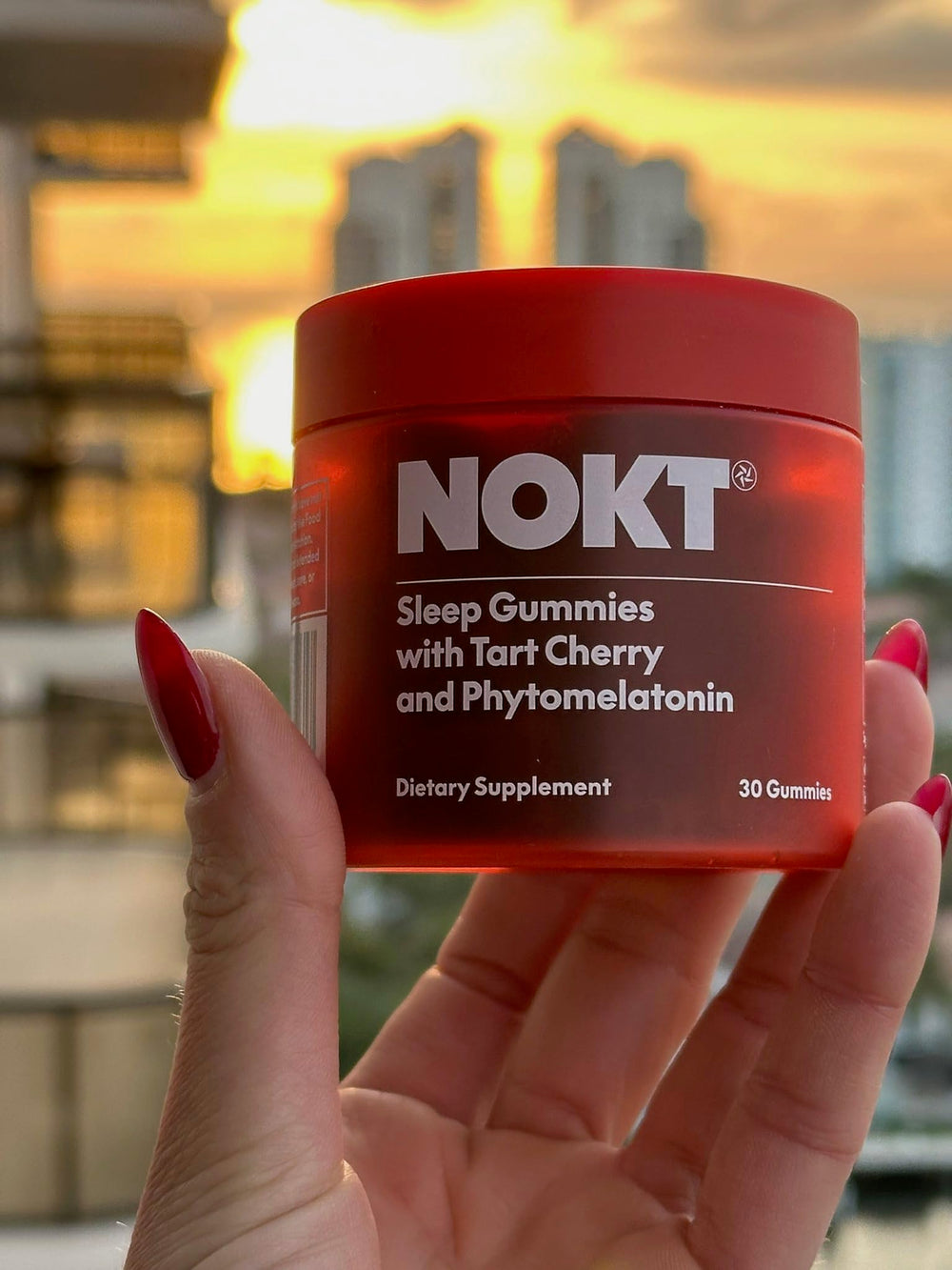 Gummies displayed with 30-day supply indication