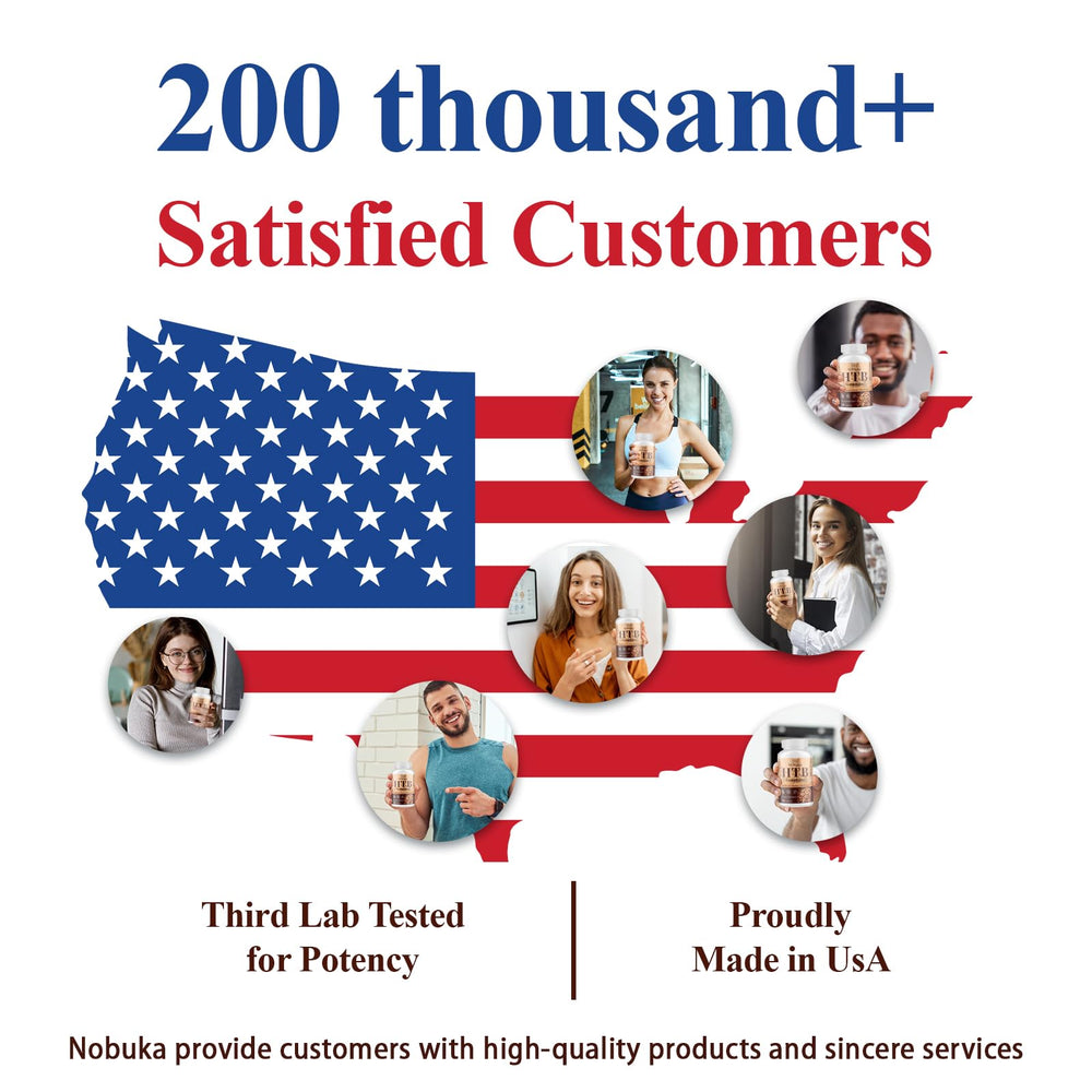 Front view of Nokuba bottle with label details