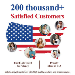 Front view of Nokuba bottle with label details