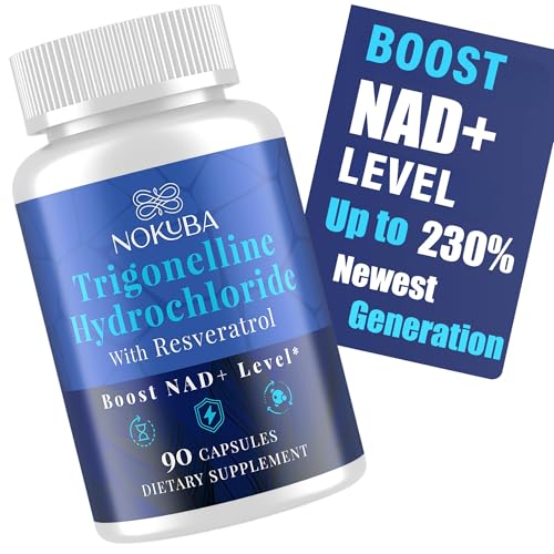 Front view of Nokuba Strength NMNH bottle with 90 capsules