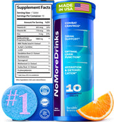 NoMoreDrinks anti alcohol craving supplement bottle label