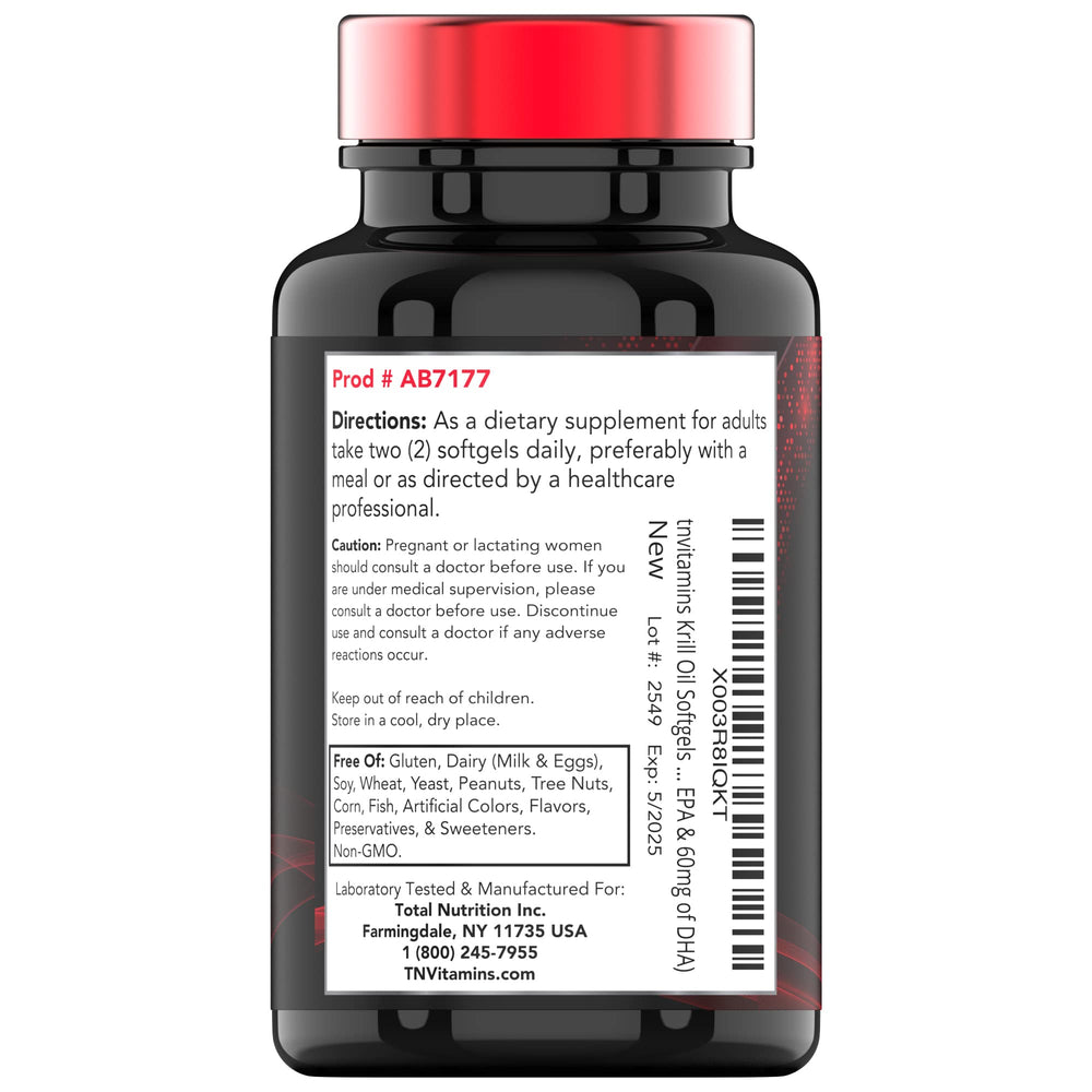 Non-GMO, allergen-free krill oil icon