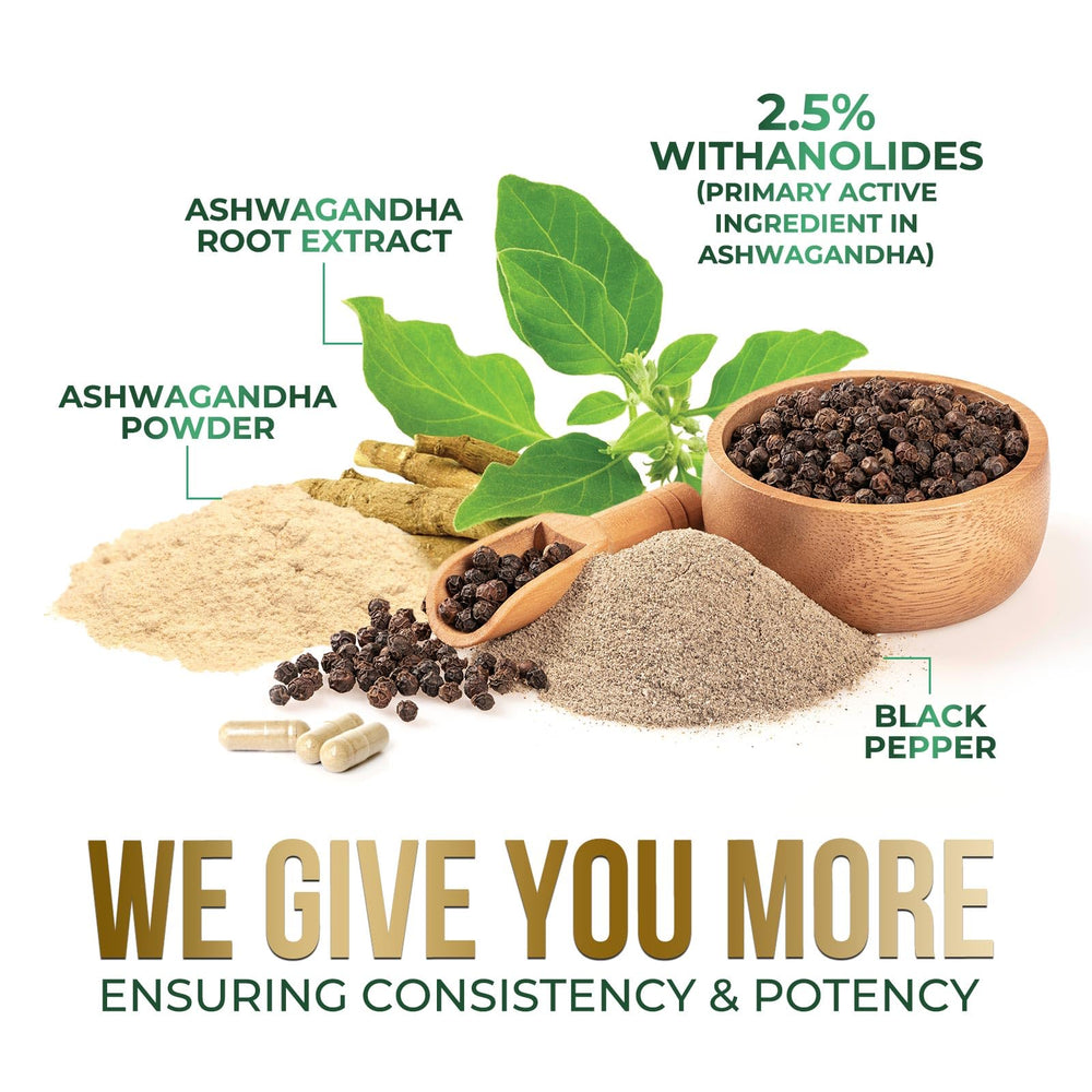 Non-GMO Ashwagandha capsules
