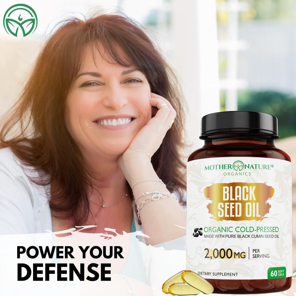 Non-GMO black seed oil capsules