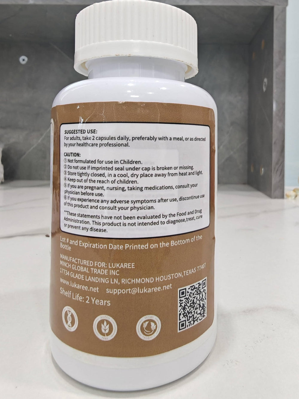 Non-GMO, gluten-free, dairy-free and sugar-free labeling