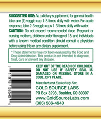 Non-GMO and gluten-free seal