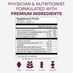 Non-GMO, gluten-free seal on packaging