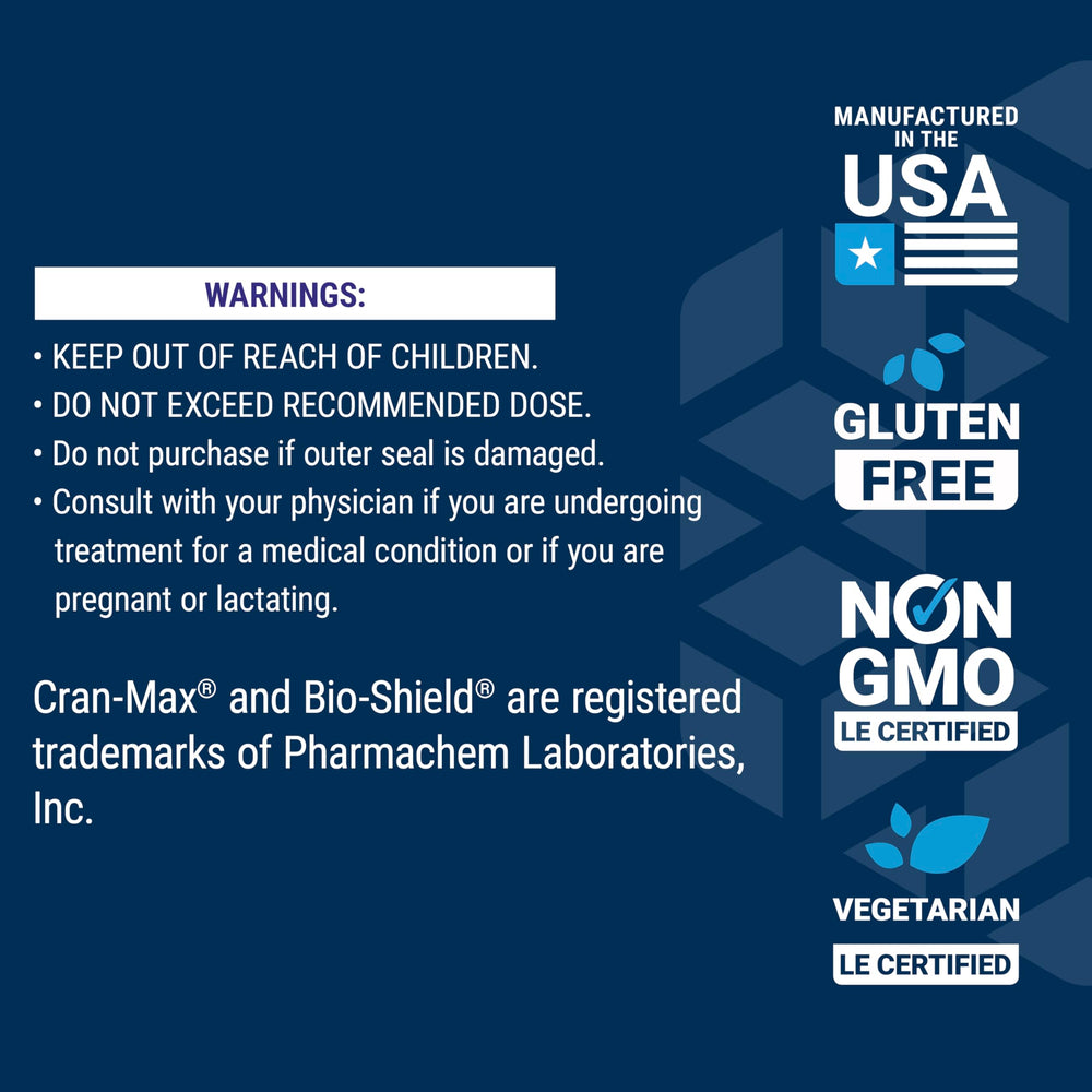 Non-GMO gluten-free USA-made label