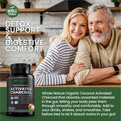 gluten-free vegan activated charcoal product