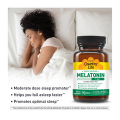 Non-GMO gluten-free vegan melatonin supplement