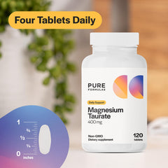 Non-GMO ingredients label on Pure Formulas bottle