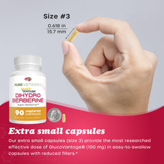 Non-GMO natural berberine derived dihydroberberine