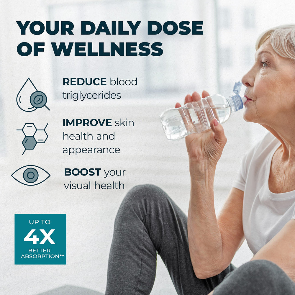 Non-GMO Omega-3 Fish Oil Softgels