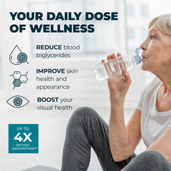 Non-GMO Omega-3 Fish Oil Softgels