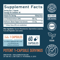 Non-GMO, third-party tested DIM beadlets