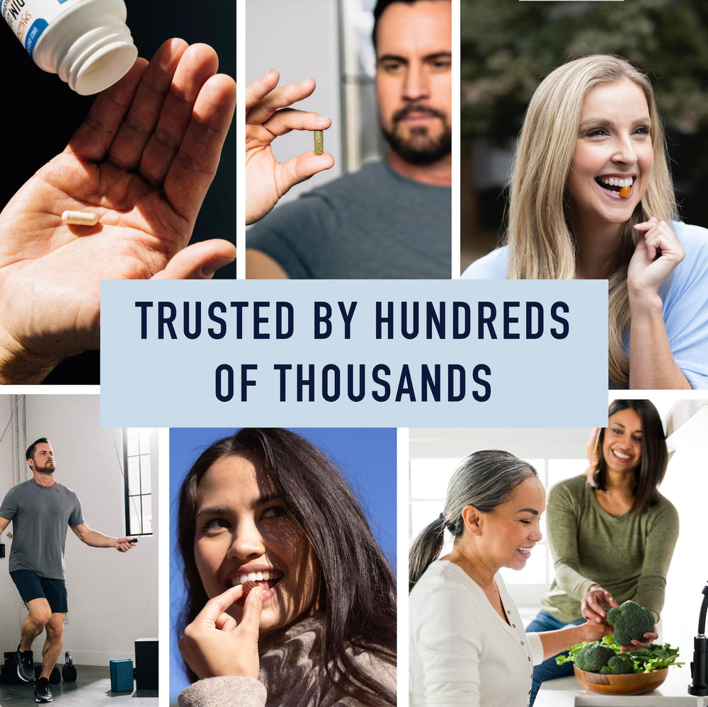 Non-GMO and third-party tested seals