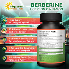 Bottle showing 120 veggie capsules (60 servings)