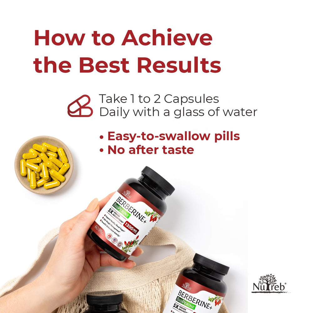 Non-GMO vegan Berberine capsules