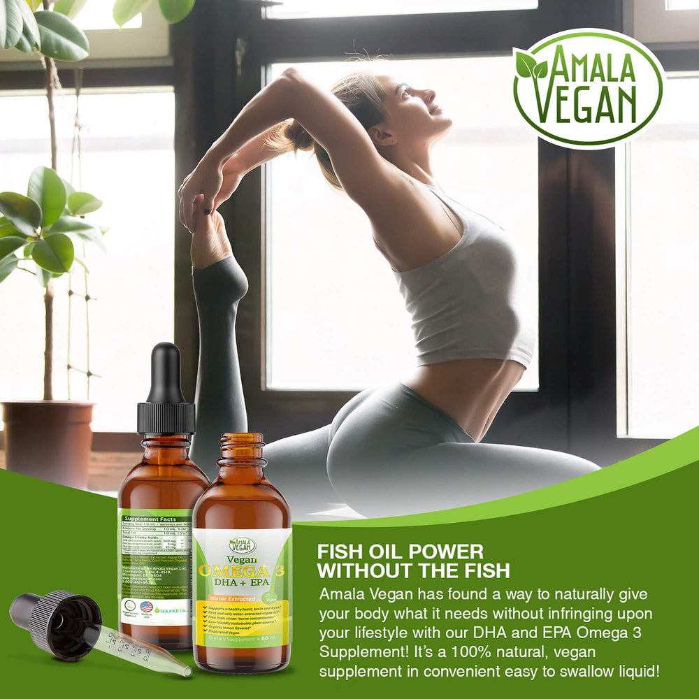 Non-GMO vegan omega-3 ingredients label