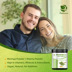 Non-GMO vegan organic moringa powder
