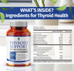 Bladderwrack and cayenne pepper included in thyroid formula
