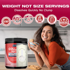 Non-GMO, paleo and keto friendly collagen powder