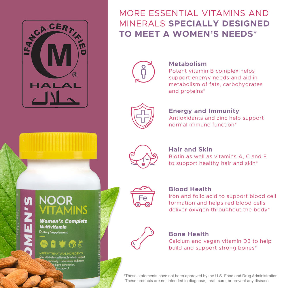 Noor Vitamins packaging box with product bottle