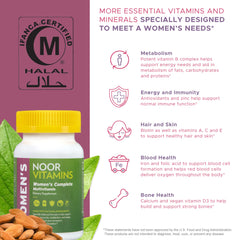 Noor Vitamins packaging box with product bottle