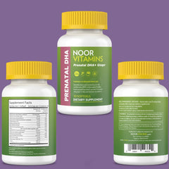 1 month supply Noor Prenatal vitamins packaging