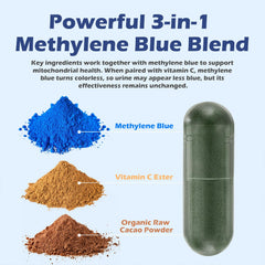 Nootlyn bottle with Vitamin C Ester and cacao powder on label