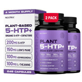 Nootrix Organic 5-HTP+ product hero image with bottle