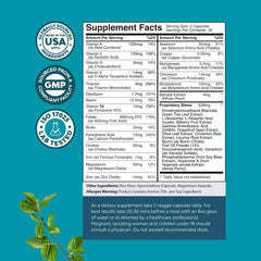 Brain health and memory concept with vitamins