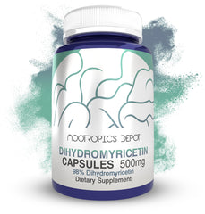 Nootropics Depot DHM 500mg capsule bottle front view