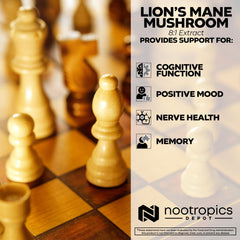 Nutrition facts and supplement details for Lions Mane